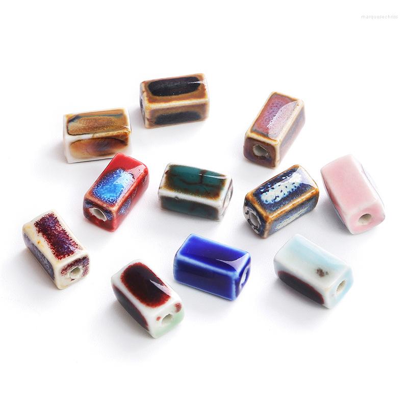 Beads 10Pcs/Lot Rectangle Shape Ceramic For Bracelet Jewerly Hand Making Craft DIY Accessories Charm Retro Woving Porcelain Bead
Beads 10Pcs/Lot Rectangle Shape Ceramic For Bracelet Jewerly Hand Making Craft DIY Accessories Charm Retro Woving Porcelain Bead