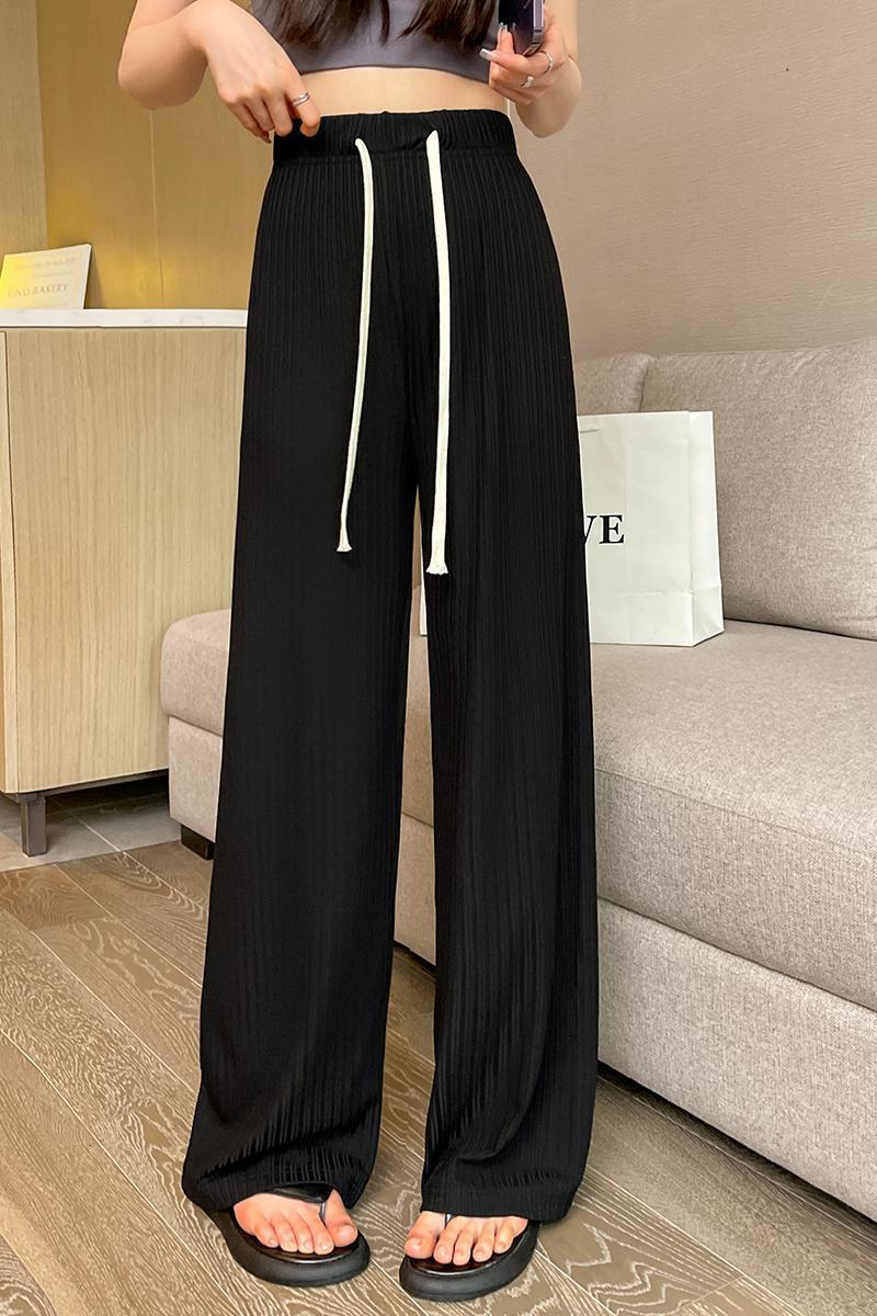 Women' Pants Ice silk widelegged pants female spring and summer high waist drape loose visible lean straight casual mopping 230419, Small apricot
Women' Pants Ice silk widelegged pants female spring and summer high waist drape loose visible lean straight casual mopping 230419, Small apricot