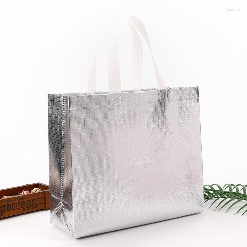 Shopping Bags In Stock 10pcs Reusable Non-woven Supermarket Grocery Packaging Eco Friendly Laminated Pp Woven Tote 31 12 28cm, Gold
Shopping Bags In Stock 10pcs Reusable Non-woven Supermarket Grocery Packaging Eco Friendly Laminated Pp Woven Tote 31 12 28cm, Gold