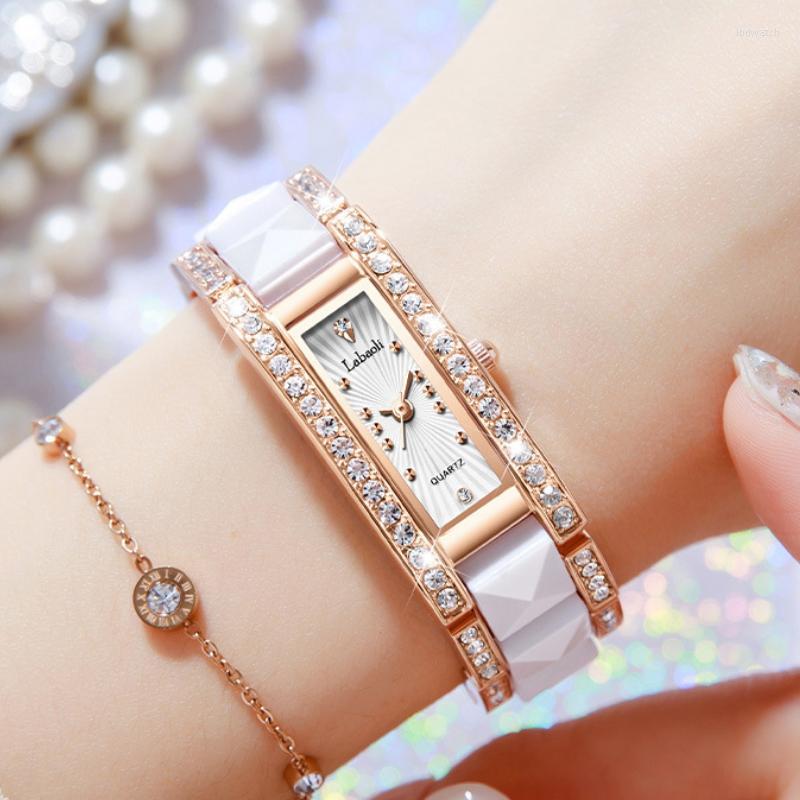 Wristwatches LABAOLI Rectangle Luxury Design Women Wrist Watches For Top Brand Female Clock Rhinestone Creative Dial Bracelet, Gold
Wristwatches LABAOLI Rectangle Luxury Design Women Wrist Watches For Top Brand Female Clock Rhinestone Creative Dial Bracelet, Gold