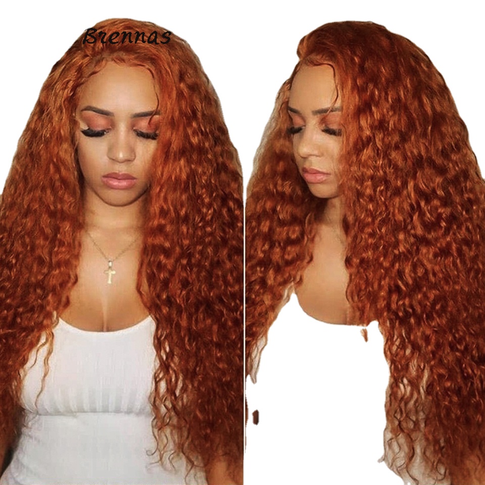 Ginger Orange Curly Lace Frontal Human Hair Wig Preplucked Natural Hairline Ginger 13x4 Brazilian Curly For Women
Ginger Orange Curly Lace Frontal Human Hair Wig Preplucked Natural Hairline Ginger 13x4 Brazilian Curly For Women