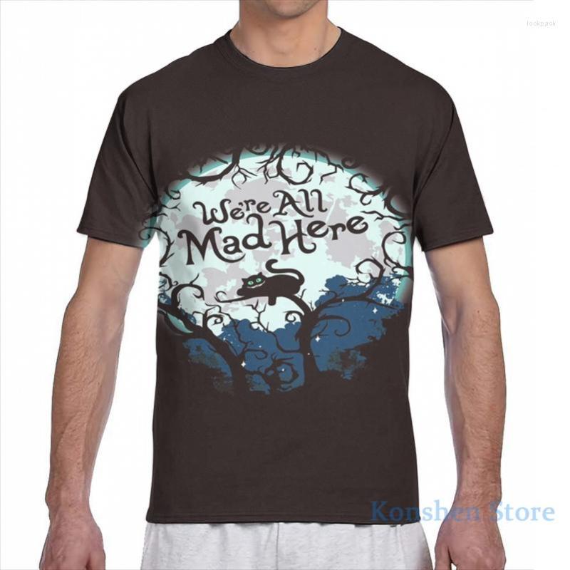 Men's T Shirts We're All Mad Here Men T-Shirt Women Over Print Fashion Girl Shirt Boy Tops Tees Short Sleeve Tshirts, 2-men
Men's T Shirts We're All Mad Here Men T-Shirt Women Over Print Fashion Girl Shirt Boy Tops Tees Short Sleeve Tshirts, 2-men