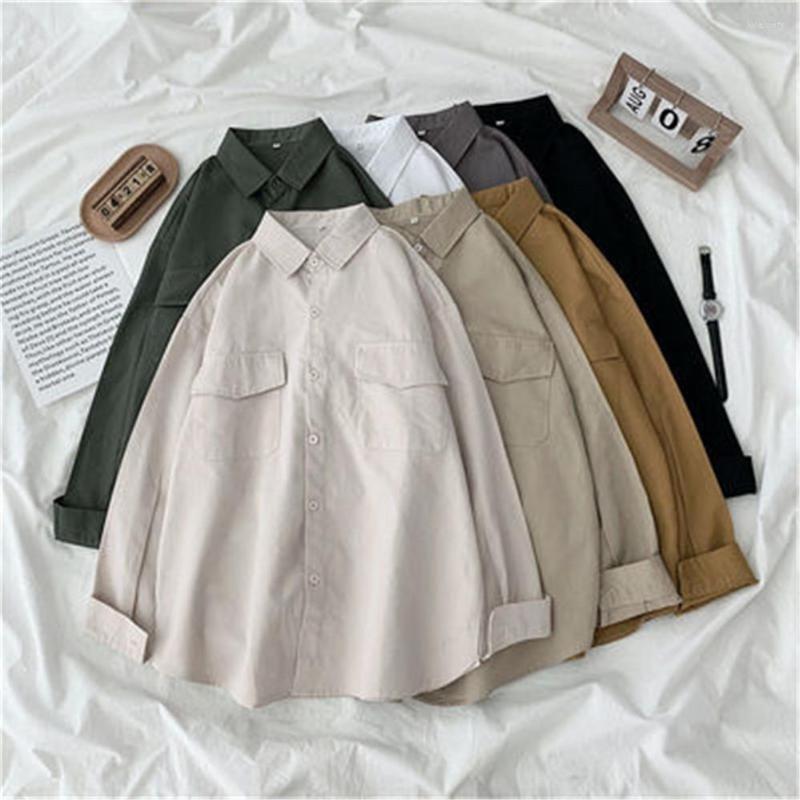 Women's Blouses Women Long Sleeve Casual Solid Loose Couple Pockets Korean Style Shirts Female Tops All-match Oversize 3XL Button Up, Gray
Women's Blouses Women Long Sleeve Casual Solid Loose Couple Pockets Korean Style Shirts Female Tops All-match Oversize 3XL Button Up, Gray