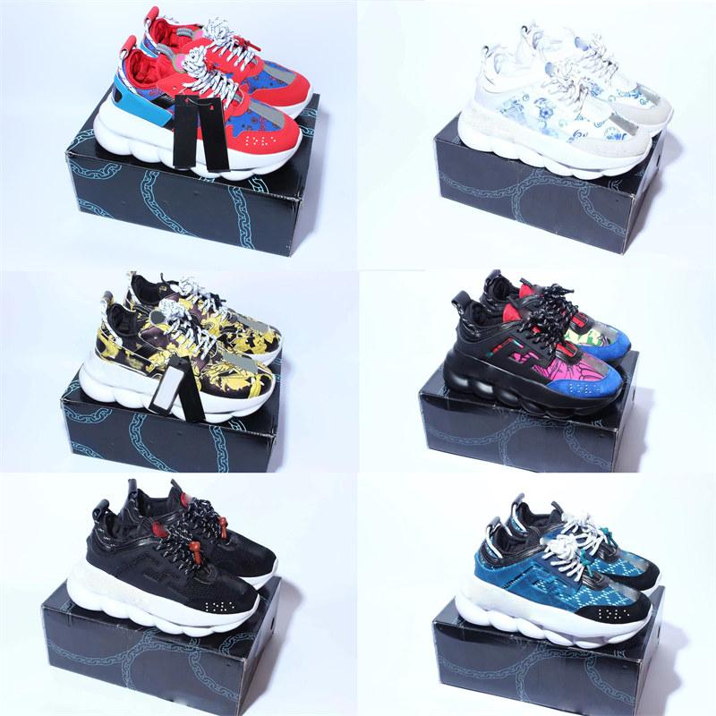 Designer Shoes CHAIN REACTION Sneakers Triple Black White Suede Sneaker Men Women Trainers Classic Reflective Sneaker Calfskin Leather Shoe
Designer Shoes CHAIN REACTION Sneakers Triple Black White Suede Sneaker Men Women Trainers Classic Reflective Sneaker Calfskin Leather Shoe