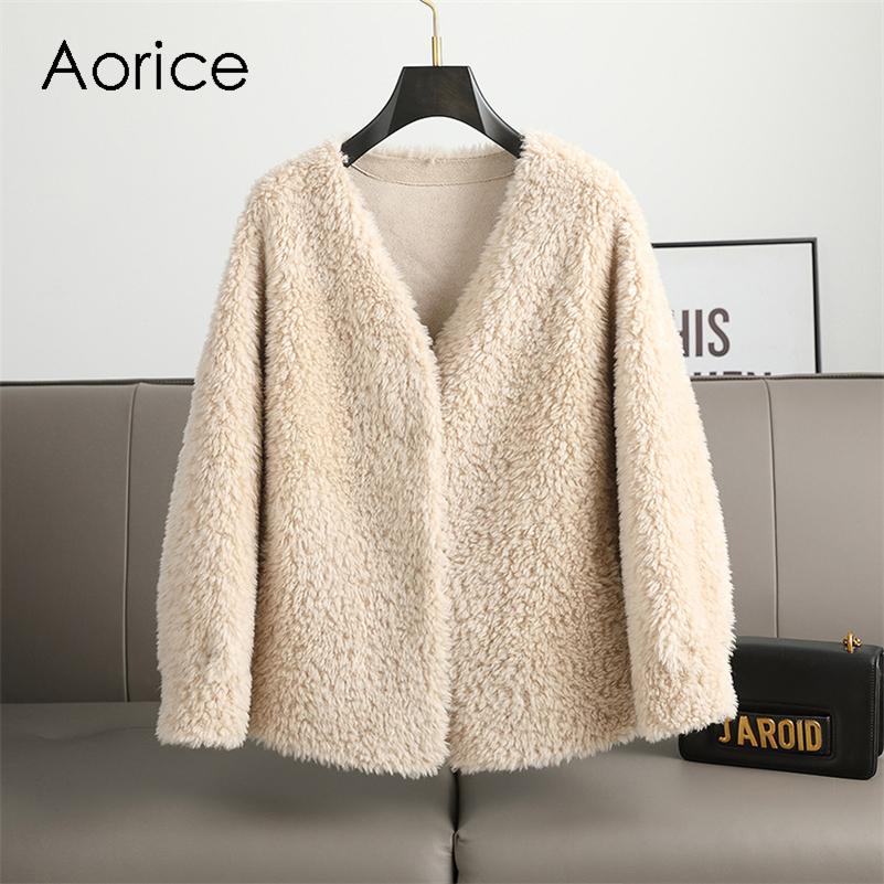 Fur Aorice Women Real Wool Fur Coat Suit parka New Winter Warm Female Sheep Shearing Jackets Plus Size Overcoats CT1115, Camel
Fur Aorice Women Real Wool Fur Coat Suit parka New Winter Warm Female Sheep Shearing Jackets Plus Size Overcoats CT1115, Camel