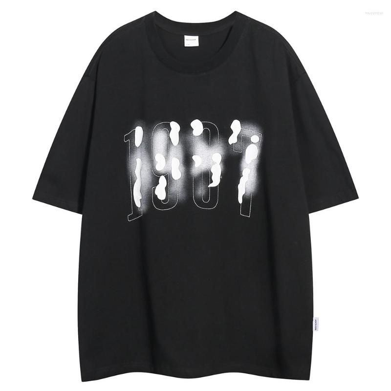 Men's T Shirts Men T-shirt Summer Men's Clothing Casual Pullover Top Short Sleeve Harajuku Print Oversized Shirt, Black
Men's T Shirts Men T-shirt Summer Men's Clothing Casual Pullover Top Short Sleeve Harajuku Print Oversized Shirt, Black