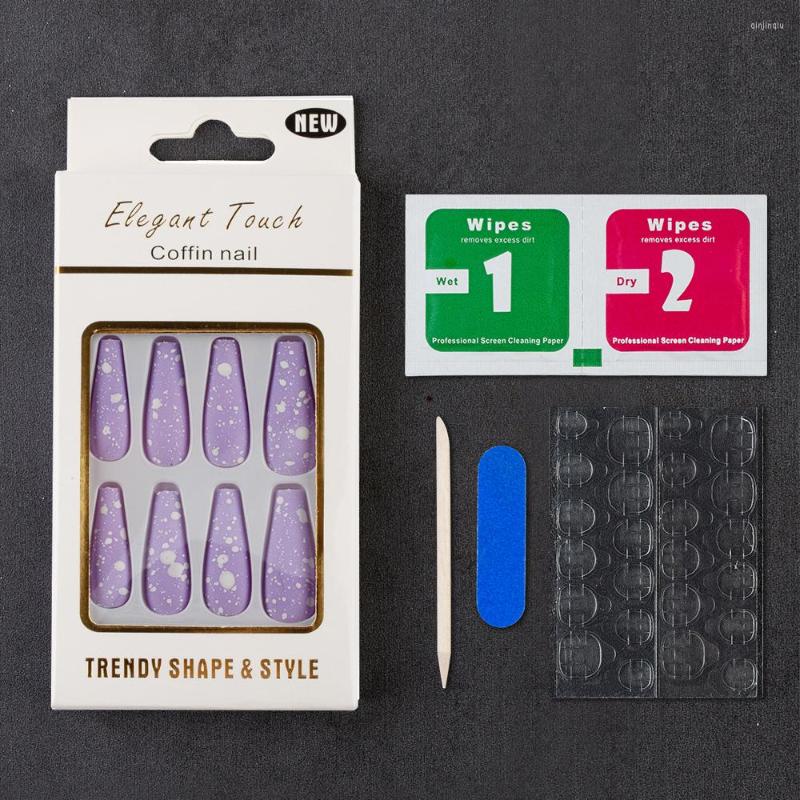 False Nails 30Pcs Nail Art Dot Solid Color Fake Matte Ballet Acrylic Tips Press On With Jelly Stickers Coffin Full Cover, Ladot-zkpjb-08
False Nails 30Pcs Nail Art Dot Solid Color Fake Matte Ballet Acrylic Tips Press On With Jelly Stickers Coffin Full Cover, Ladot-zkpjb-08