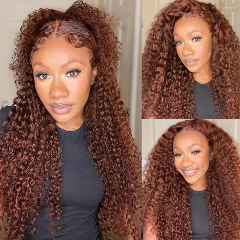 13x4 Reddish Brown Lace Front Wig Copper Red HD Transparent Deep Wave Human Hair Wigs #33 Fall Color Curly Frontal, 13x4 hd lace wig
13x4 Reddish Brown Lace Front Wig Copper Red HD Transparent Deep Wave Human Hair Wigs #33 Fall Color Curly Frontal, 13x4 hd lace wig