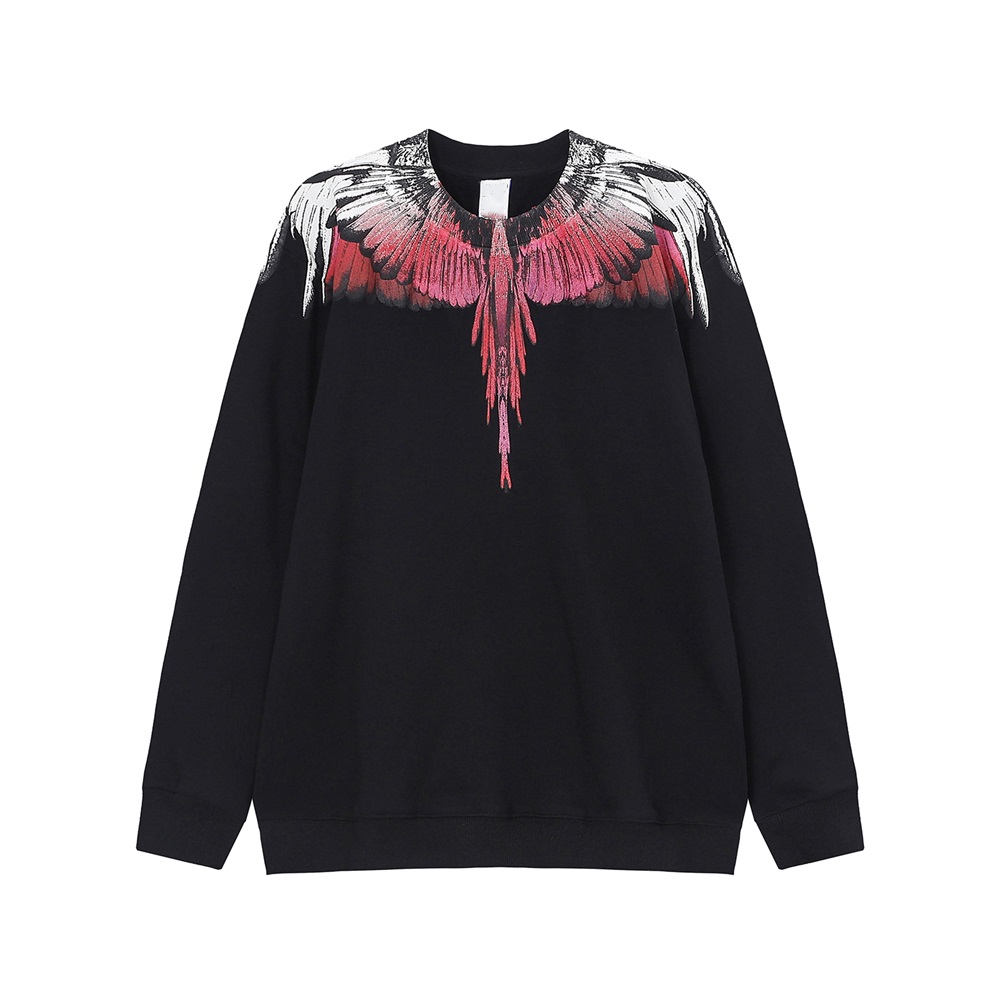 The new Sweatshirts shirt European fashion trend autumn and winter round neck long-sleeved sweater simple casual sports style M-XXL size