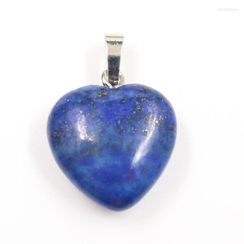 Pendant Necklaces Silver Plated Cute Heart Lapis Lazuli Labradorite Stone Romantic Style Jewelry
Pendant Necklaces Silver Plated Cute Heart Lapis Lazuli Labradorite Stone Romantic Style Jewelry