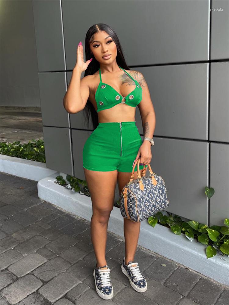 Women's Tracksuits Women Bikini Matching Sets Sexy Sleeveless Beachwear Crop Top Zipper Biker Shorts Suits Black White 2 Two Pieces Outfits, Green
Women's Tracksuits Women Bikini Matching Sets Sexy Sleeveless Beachwear Crop Top Zipper Biker Shorts Suits Black White 2 Two Pieces Outfits, Green