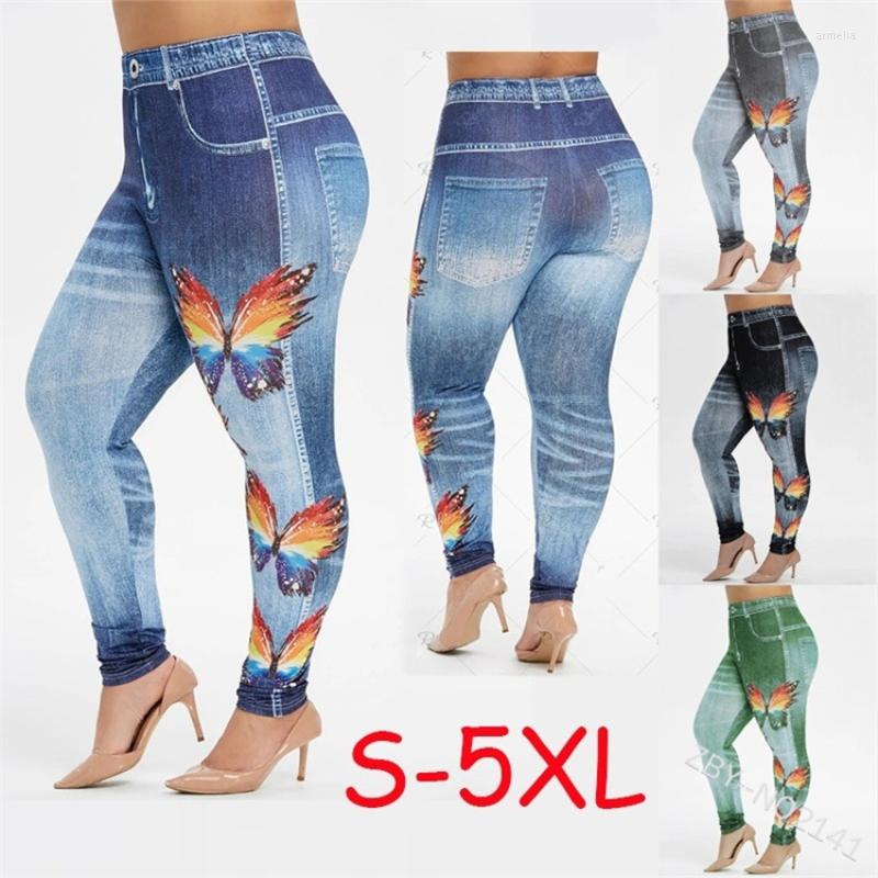 Active Pants 5XL Big Size Leggings Women Casual Print False Denim Yoga Pant Jeans Elasticity Slim Cropped High Waist
Active Pants 5XL Big Size Leggings Women Casual Print False Denim Yoga Pant Jeans Elasticity Slim Cropped High Waist