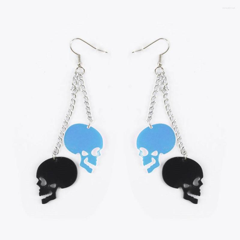 Dangle Earrings Halloween Black White Skull Acrylic For Women Link Chains Long Pendant Party Jewelry Gifts Y2k Goth
Dangle Earrings Halloween Black White Skull Acrylic For Women Link Chains Long Pendant Party Jewelry Gifts Y2k Goth