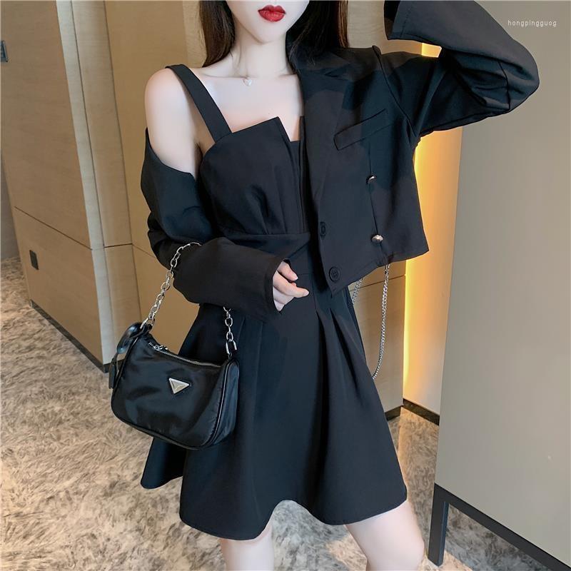 Work Dresses Spring Black Dress Set Two Piece Women Vintage Boho Maxi Shirt Holiday Casual Loose Streetwear Y2k 2023 Outfits
Work Dresses Spring Black Dress Set Two Piece Women Vintage Boho Maxi Shirt Holiday Casual Loose Streetwear Y2k 2023 Outfits