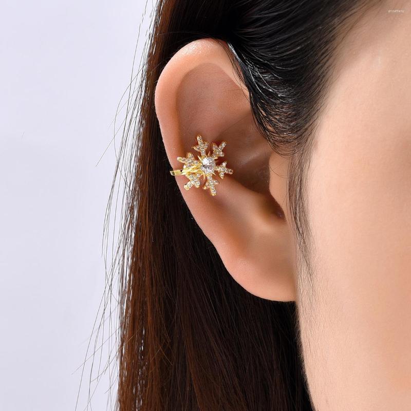 Backs Earrings JF 2023 Original Design Fashionable High Fashion Trend Shining Snowflake Micro Inlaid Zircon Women Earclips
Backs Earrings JF 2023 Original Design Fashionable High Fashion Trend Shining Snowflake Micro Inlaid Zircon Women Earclips