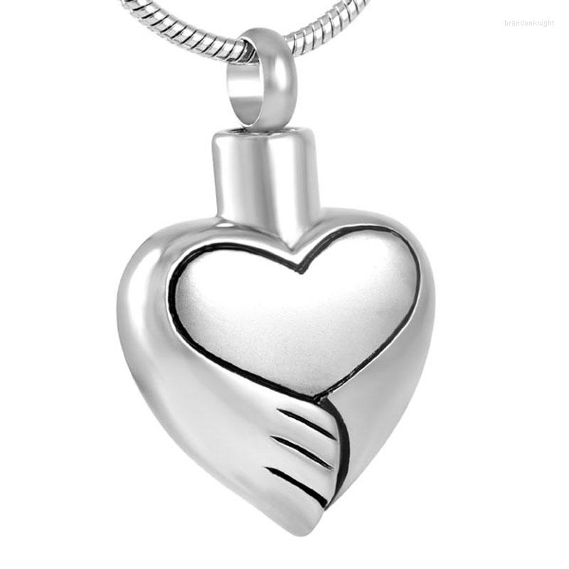 Pendant Necklaces IJD8478 You Hug My Heart Memorial Urn For Ashes Stainless Steel Women Keepsake Necklace Cremation Jewelry - Engravable
Pendant Necklaces IJD8478 You Hug My Heart Memorial Urn For Ashes Stainless Steel Women Keepsake Necklace Cremation Jewelry - Engravable