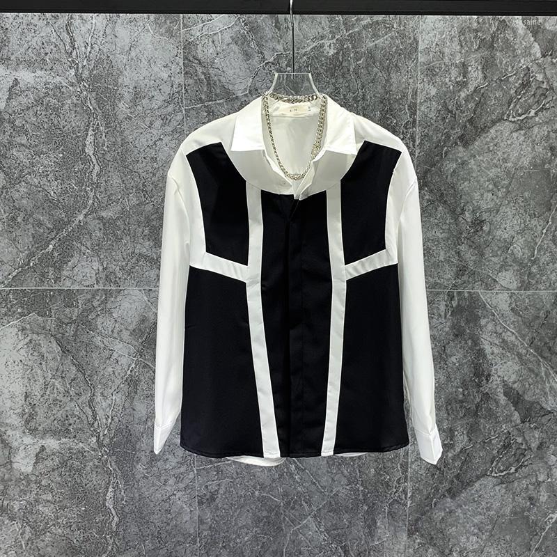 Men's Casual Shirts Gh0702 Fashion Men's 2023 Runway Luxury European Design Party Style Clothing, White
Men's Casual Shirts Gh0702 Fashion Men's 2023 Runway Luxury European Design Party Style Clothing, White
