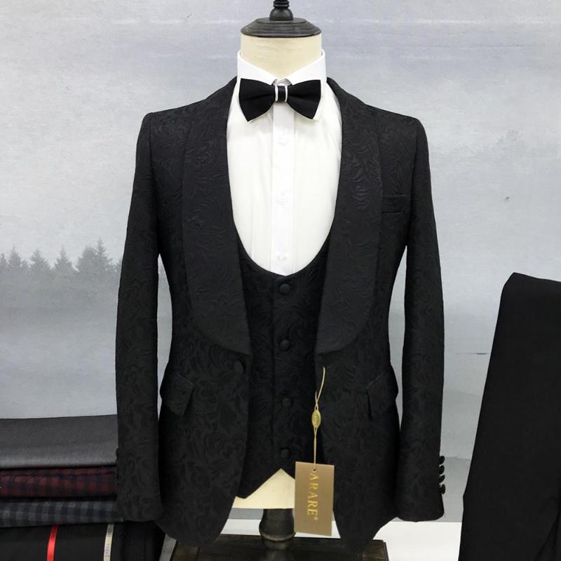 Men's Suits Men Suit For Wedding Set Jacket Vest Pants Three Piece Jacquard Fabric Coat High Quality Spring Trousers Slim Fit, Royal blue
Men's Suits Men Suit For Wedding Set Jacket Vest Pants Three Piece Jacquard Fabric Coat High Quality Spring Trousers Slim Fit, Royal blue