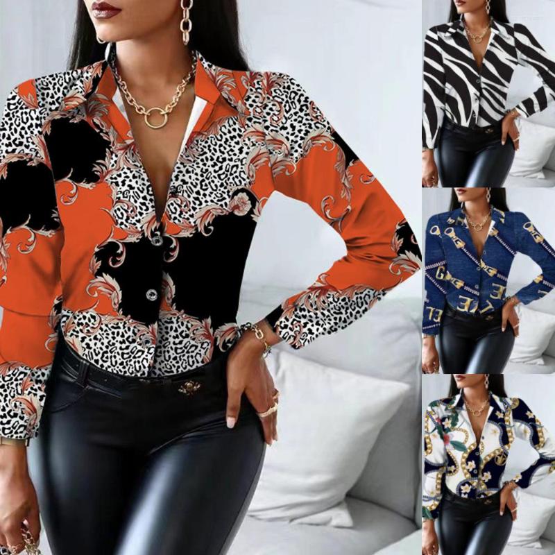 Women's Blouses Print Button Up Shirts Women Long Sleeve Blouse Korean Fashion Clothes Streetwear Casual Top Spring OL Style Loose, 7014-34
Women's Blouses Print Button Up Shirts Women Long Sleeve Blouse Korean Fashion Clothes Streetwear Casual Top Spring OL Style Loose, 7014-34