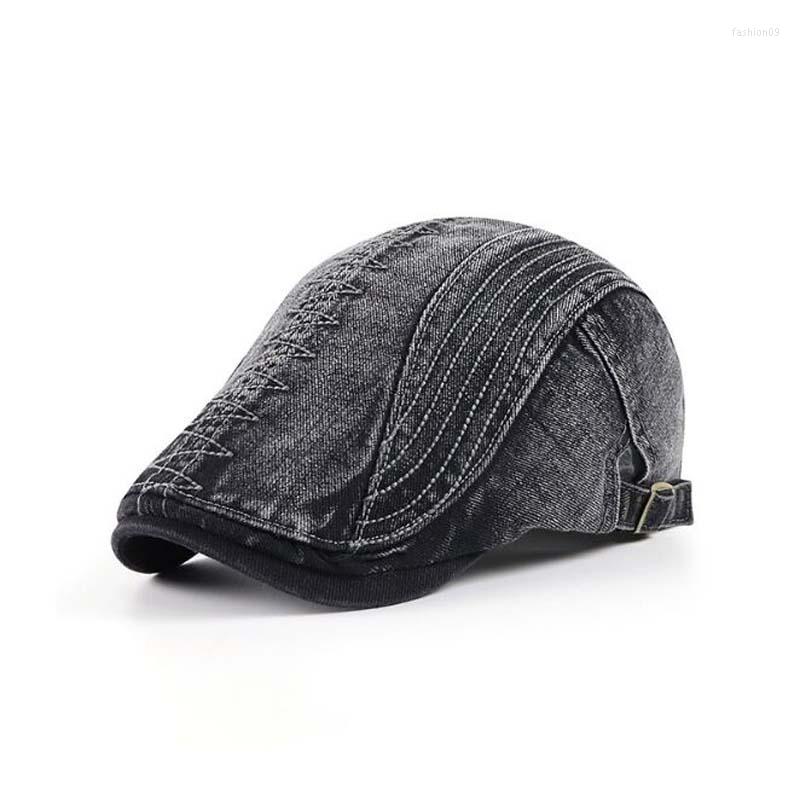 Berets XEONGKVI Wash Do Old Embroidery Line Beret Cap Summer Autumn Brand Snapback Cotton Hats For Women Men Middle-aged Advance, Black
Berets XEONGKVI Wash Do Old Embroidery Line Beret Cap Summer Autumn Brand Snapback Cotton Hats For Women Men Middle-aged Advance, Black