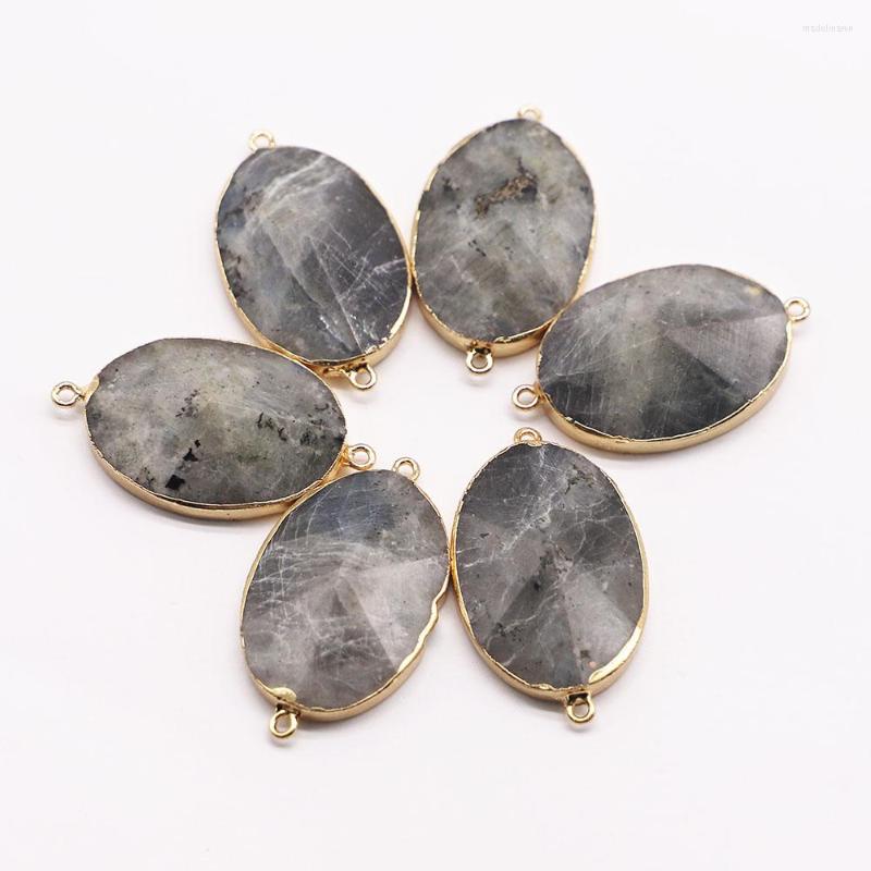 Pendant Necklaces Natural Stone Oval Labradorite Rind Slice Connector Mineral Healing Gold Plated Edge Necklace DIY Jewelry 4Pcs Wholesale
Pendant Necklaces Natural Stone Oval Labradorite Rind Slice Connector Mineral Healing Gold Plated Edge Necklace DIY Jewelry 4Pcs Wholesale