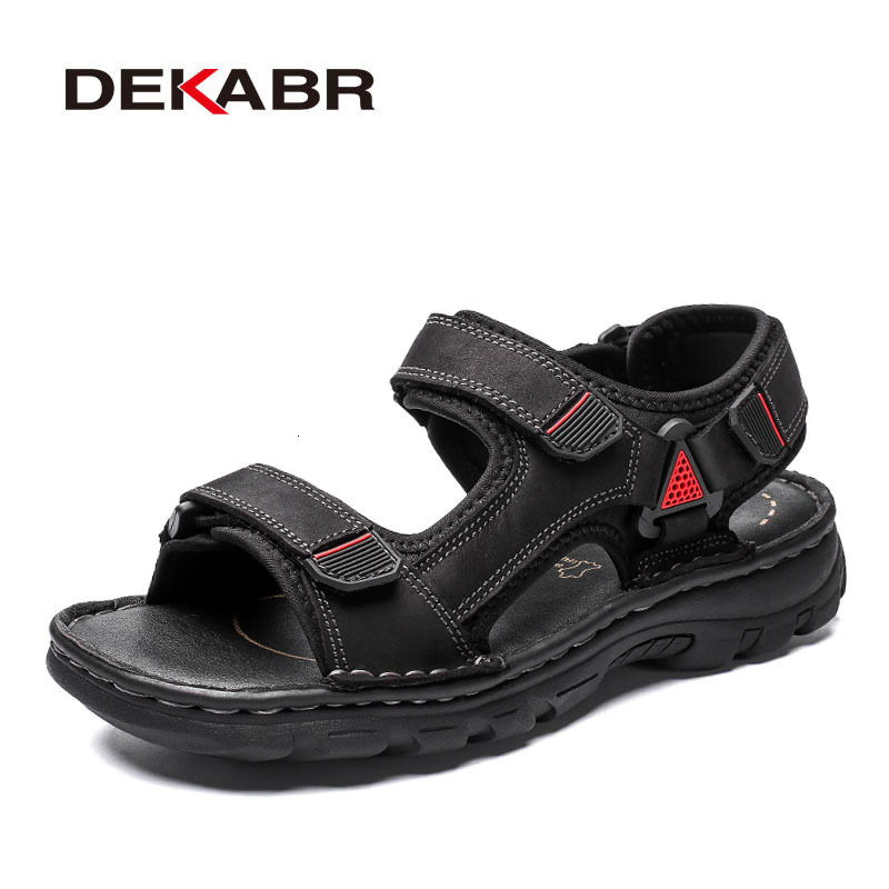 Sandals DEKABR Size 48 Male Genuine Leather Summer Casual Men Shoes Vacation Beach Fashion Outdoor NonSlip Sneakers 230419, Dark brown
Sandals DEKABR Size 48 Male Genuine Leather Summer Casual Men Shoes Vacation Beach Fashion Outdoor NonSlip Sneakers 230419, Dark brown