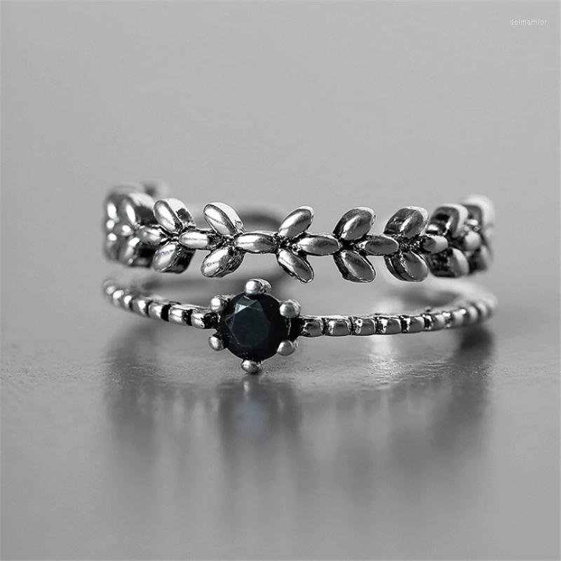 Cluster Rings Black Crystal Branch Leaves Plant Luxury Ring Tibetan Sliver Vintage Bridal Set Party Adjustable Women Ladies JZ716
Cluster Rings Black Crystal Branch Leaves Plant Luxury Ring Tibetan Sliver Vintage Bridal Set Party Adjustable Women Ladies JZ716