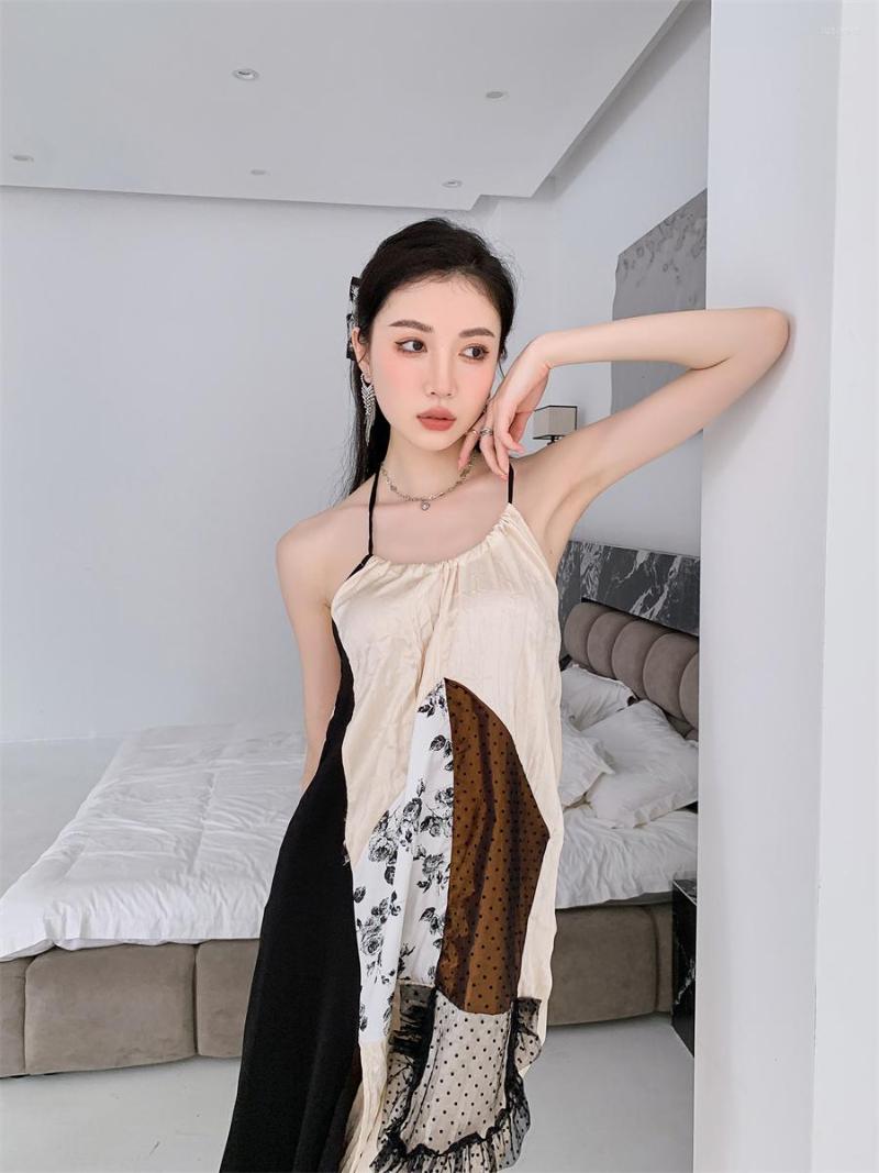 Casual Dresses ZCSMLL Backless Patchwork Beach Halter Dress Women 2023 Summer Lace Long Slit Vacation Holiday Outfits Woman Clothing, Picture shown
Casual Dresses ZCSMLL Backless Patchwork Beach Halter Dress Women 2023 Summer Lace Long Slit Vacation Holiday Outfits Woman Clothing, Picture shown