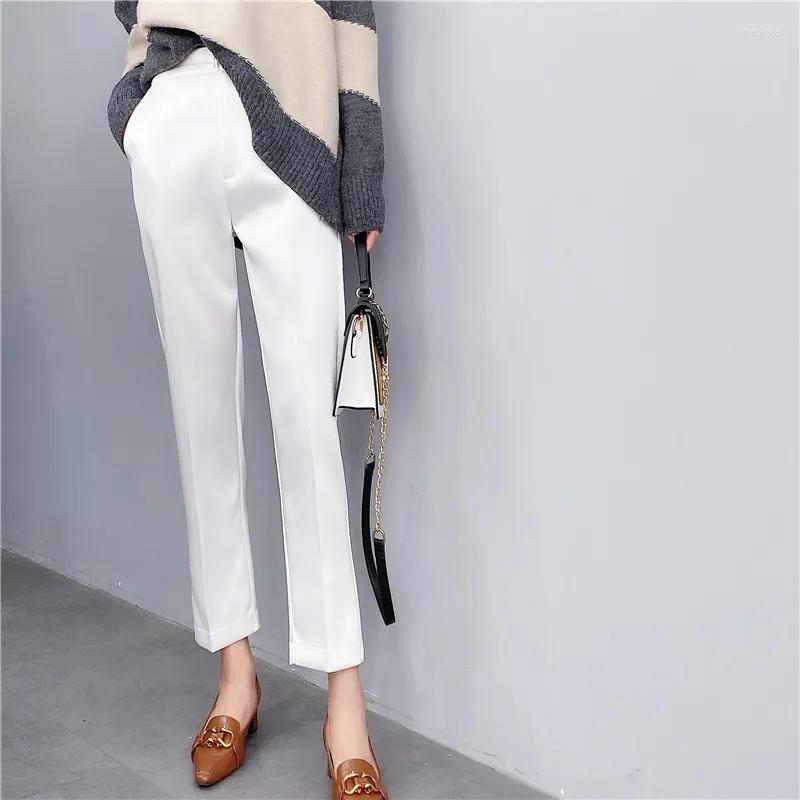 Women's Pants Spring Summer Suit Female Ankle-Length Small Foot Smoke Pipe High Waist Wide Leg Loose Casual For Women, Black
Women's Pants Spring Summer Suit Female Ankle-Length Small Foot Smoke Pipe High Waist Wide Leg Loose Casual For Women, Black