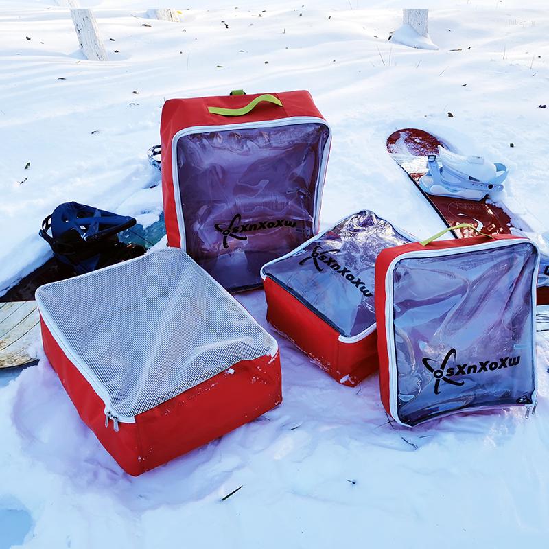Outdoor Bags Skiing Equipment (one Set 4 Pcs) Snowshoe Storage Transparent TPU Waterproof Used As Interior A7400, Red (set of four)
Outdoor Bags Skiing Equipment (one Set 4 Pcs) Snowshoe Storage Transparent TPU Waterproof Used As Interior A7400, Red (set of four)