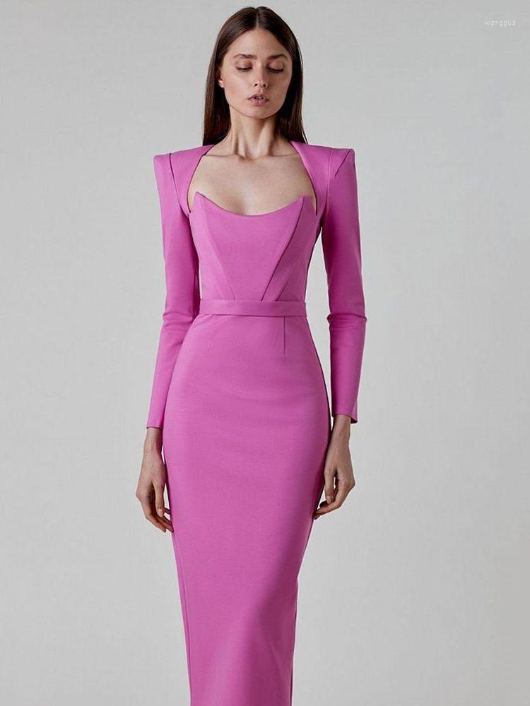 Casual Dresses Ailigou 2023 Women's V-neck Bandage Dress Sexy Full Sleeve Solid Celebrity Bodysuit Club Evening Midi Party Vestidos, Black 
Casual Dresses Ailigou 2023 Women's V-neck Bandage Dress Sexy Full Sleeve Solid Celebrity Bodysuit Club Evening Midi Party Vestidos, Black