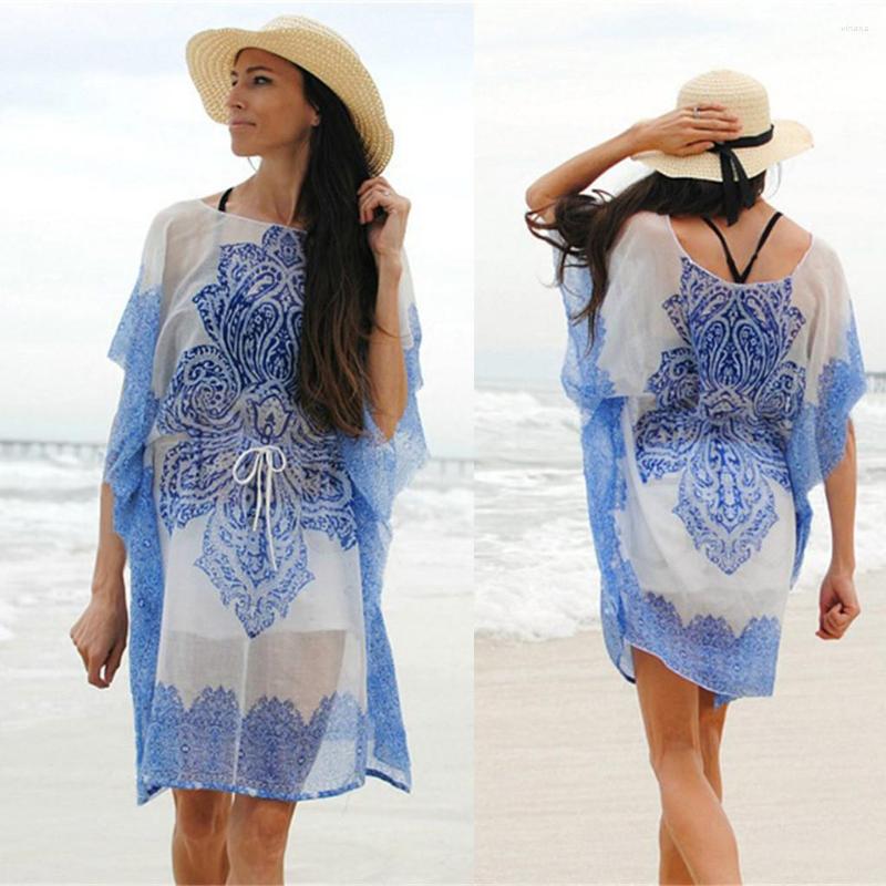 Women's Swimwear Women Summer Beach Beachwear Bikini Wear Cover Up Kaftan Mini Dress, Multicolor
Women's Swimwear Women Summer Beach Beachwear Bikini Wear Cover Up Kaftan Mini Dress, Multicolor