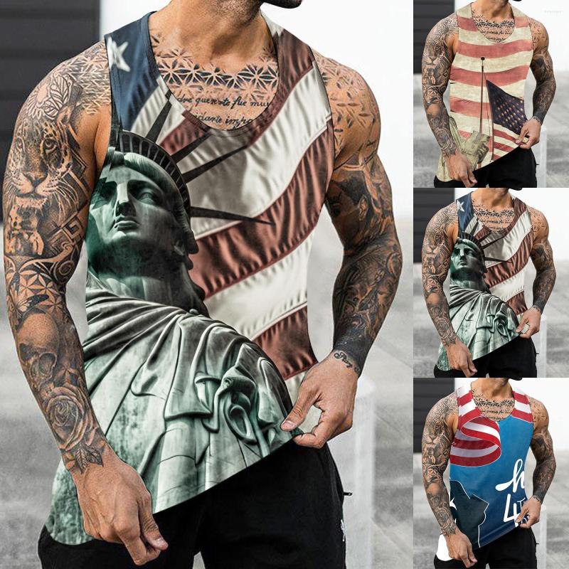 Men's Tank Tops Mens Casual T Shirts Men Fashion Spring Summer Sleeveless O Neck Printed Blouse Shirt Bulk, Blue
Men's Tank Tops Mens Casual T Shirts Men Fashion Spring Summer Sleeveless O Neck Printed Blouse Shirt Bulk, Blue
