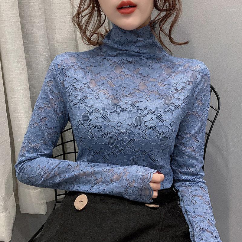 Women's Blouses Women Blouse Lace Women's Long-Sleeved Autumn Winter Hollow Mesh Top Shirts Ropa De Mujer, Green
Women's Blouses Women Blouse Lace Women's Long-Sleeved Autumn Winter Hollow Mesh Top Shirts Ropa De Mujer, Green