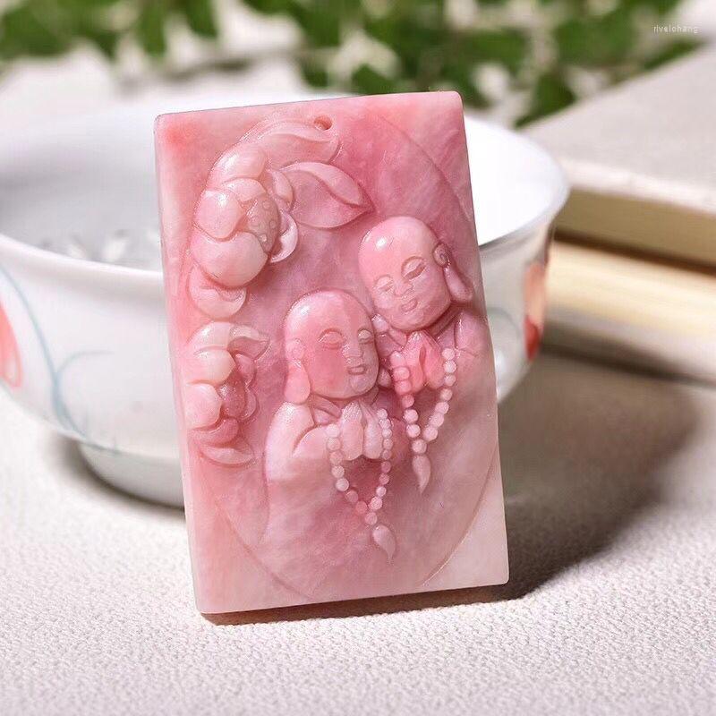 Pendant Necklaces Drop Pink Natural Shell Pendants Hand Carved Buddha Sweater Chain Necklace Lucky For Women Girl Blessing Jewelry
Pendant Necklaces Drop Pink Natural Shell Pendants Hand Carved Buddha Sweater Chain Necklace Lucky For Women Girl Blessing Jewelry
