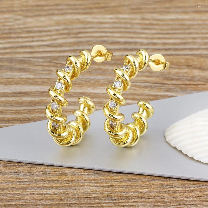 Hoop Earrings AIBEF High Quality Thread Charm Copper CZ Crystal Aesthetic Jewelry Accessories Women Party Anniversary Birthday Gift
Hoop Earrings AIBEF High Quality Thread Charm Copper CZ Crystal Aesthetic Jewelry Accessories Women Party Anniversary Birthday Gift