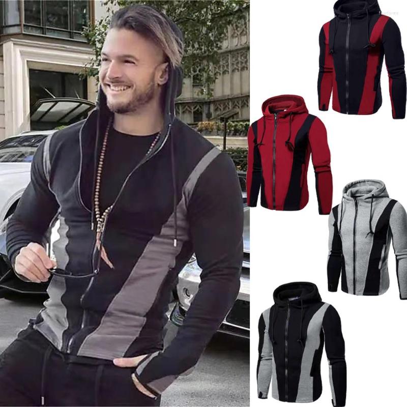 Men's Hoodies Running Jacket Hoodie For Men Winter Zip Up Long Sleeve Top Male Casual Oversized Zipper Men's Sweatshirt Stitching Coat, Red black1
Men's Hoodies Running Jacket Hoodie For Men Winter Zip Up Long Sleeve Top Male Casual Oversized Zipper Men's Sweatshirt Stitching Coat, Red black1