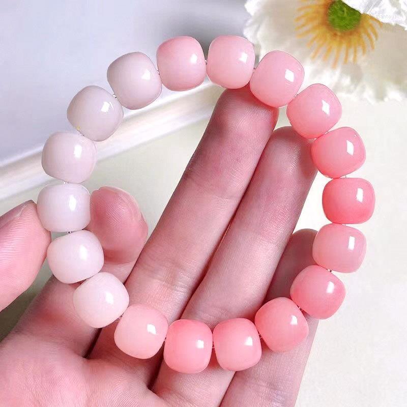 Strand Styles Gradient Bead Bracelet For Women Diameter 16mm Resin Female Jewelry Gift Wholesale
Strand Styles Gradient Bead Bracelet For Women Diameter 16mm Resin Female Jewelry Gift Wholesale