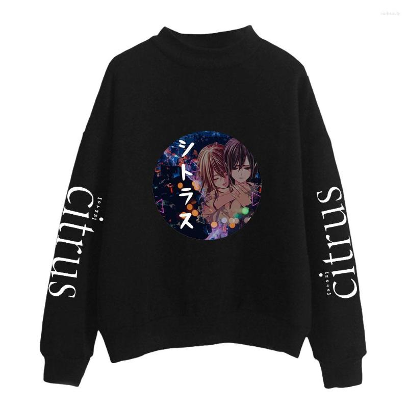 Women's Hoodies 2023 Anime Citrus Turtleneck Sweaters Winter Black Pullovers Women/Men Casual Female Tracksuit Loose Sweatshirt Clothes, Picture shown
Women's Hoodies 2023 Anime Citrus Turtleneck Sweaters Winter Black Pullovers Women/Men Casual Female Tracksuit Loose Sweatshirt Clothes, Picture shown
