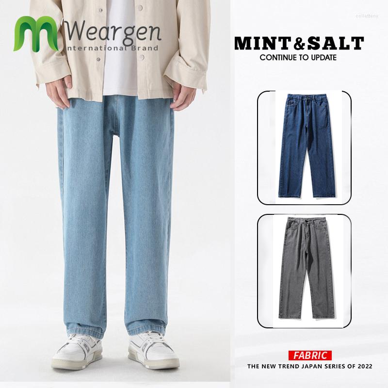 Men's Jeans 2023 High Street Tide Brand Loose Straight Trousers Smart Casual Denim Shopping Zipper Black Classic Style Fashion 773, In the blue
Men's Jeans 2023 High Street Tide Brand Loose Straight Trousers Smart Casual Denim Shopping Zipper Black Classic Style Fashion 773, In the blue