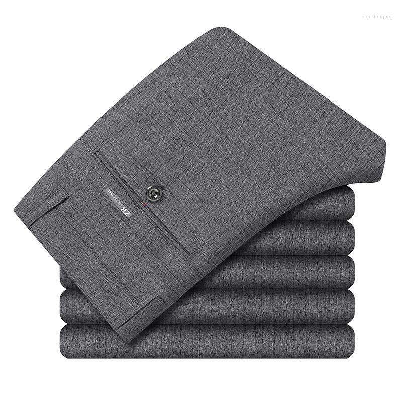 Men's Pants Spring 2023 Men Business Casual Trousers Mens Straight Classic Male Middle-aged High Waist Full Length Breathable, Black
Men's Pants Spring 2023 Men Business Casual Trousers Mens Straight Classic Male Middle-aged High Waist Full Length Breathable, Black