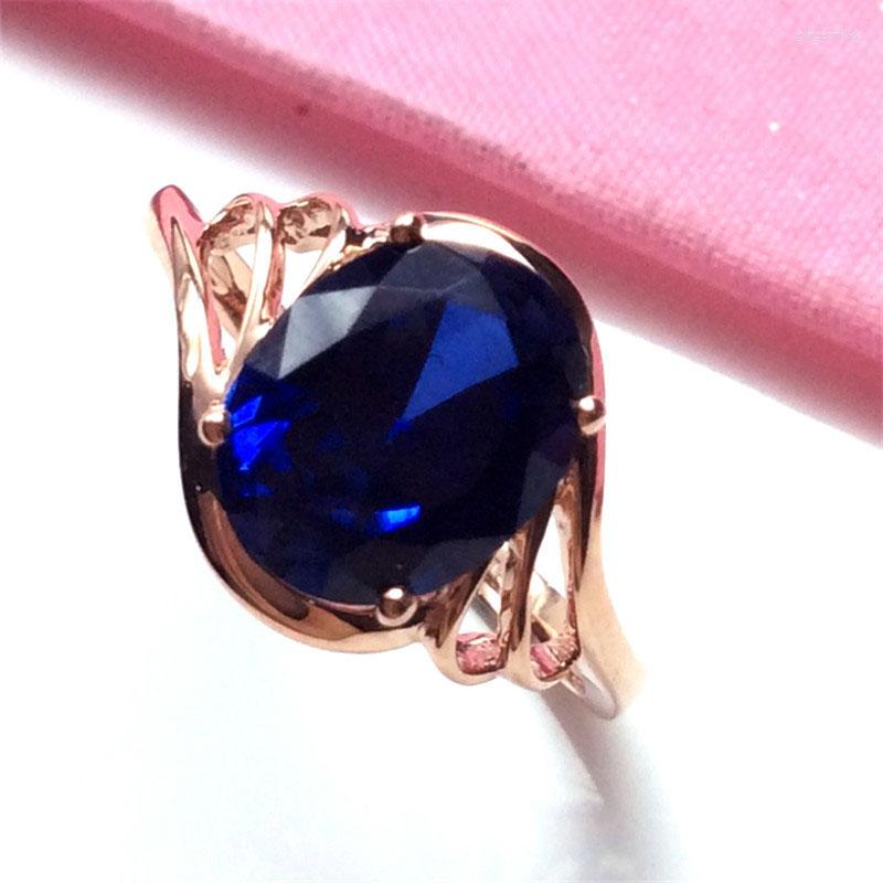 Cluster Rings 585 Purple Gold Plated 14K Rose Simple Fashion Sapphire For Women Opening Adjustable Wedding High-end Jewelry Gift
Cluster Rings 585 Purple Gold Plated 14K Rose Simple Fashion Sapphire For Women Opening Adjustable Wedding High-end Jewelry Gift