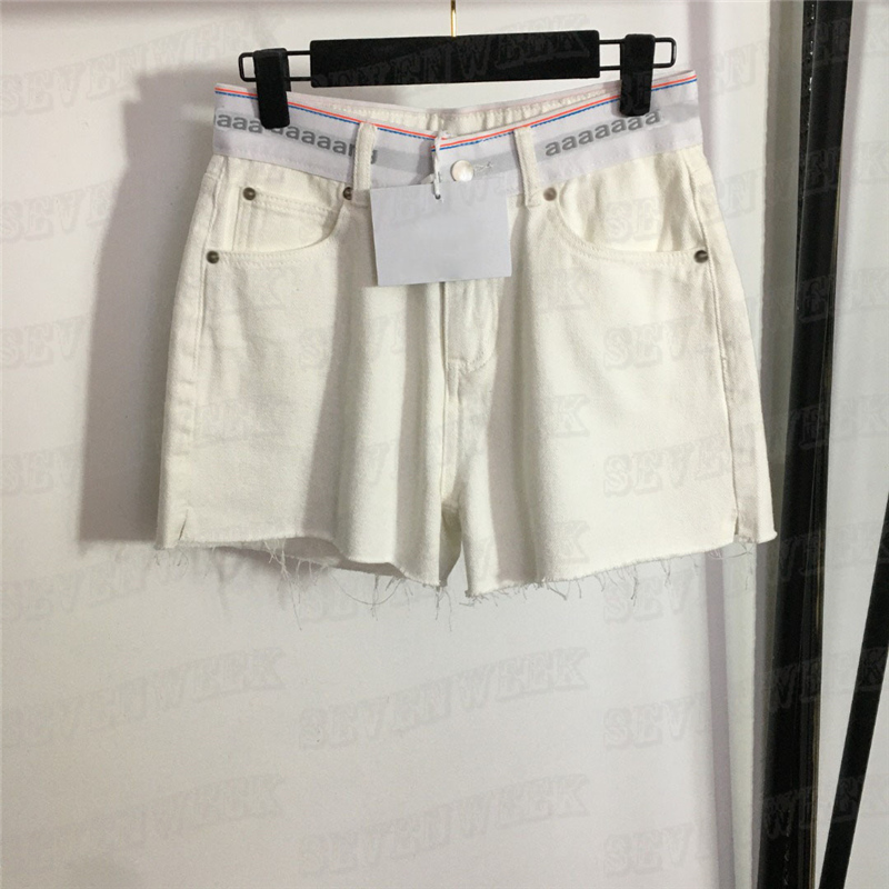 Letter Webbing Denim Shorts Pants For Women Fashion Summer Jeans Street Style Hiphop Short Pant, White
Letter Webbing Denim Shorts Pants For Women Fashion Summer Jeans Street Style Hiphop Short Pant, White