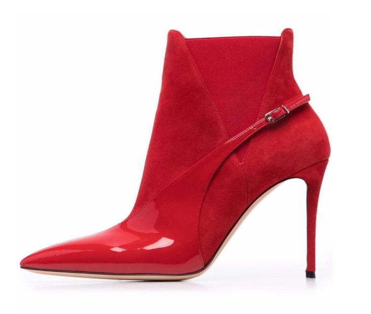 Paris Women Ankle Nude Boots Shiny Pointed Toe Side Zip Stiletto High Heeled Booties Ladies Female Shoes Woman Big Size 43 44 479295748, Chocolate
Paris Women Ankle Nude Boots Shiny Pointed Toe Side Zip Stiletto High Heeled Booties Ladies Female Shoes Woman Big Size 43 44 479295748, Chocolate