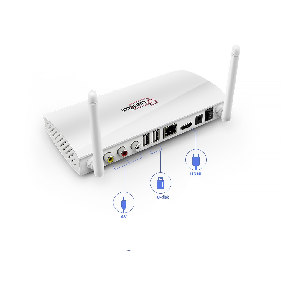 leadcool Android tv box 9.0 Amlogic S905W Quad-Core 2GB 16GB 2.4G wireless WiFi 4K 1080P FHD H.265 France Smart android tv