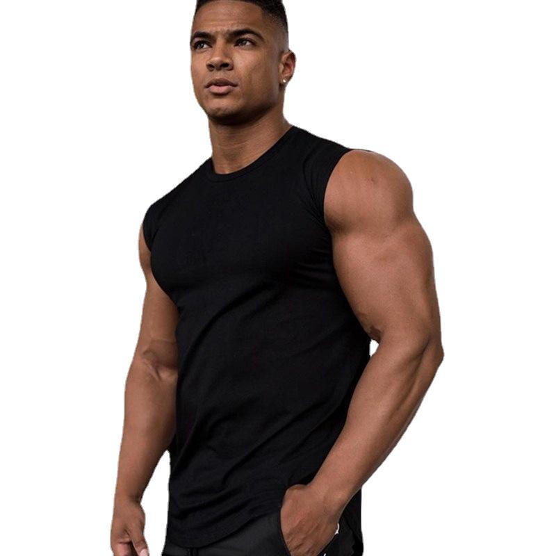 Men's Tank Tops Fitness Vest Solid Color Running Training Sleeveless T-shirt Top Men Clothing, Black
Men's Tank Tops Fitness Vest Solid Color Running Training Sleeveless T-shirt Top Men Clothing, Black