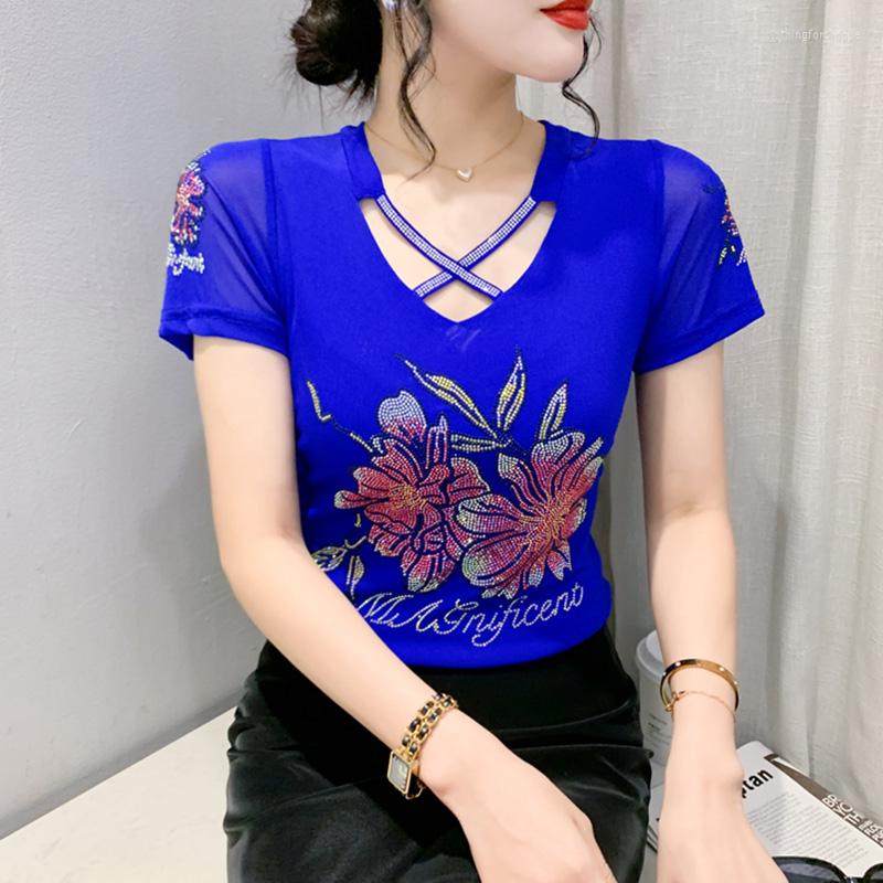 Women's T Shirts 2023 Summer Short Sleeved Women T-Shirt Fashion Casual Slim Diamond Hollow Out Mesh Tops Blusas, Black
Women's T Shirts 2023 Summer Short Sleeved Women T-Shirt Fashion Casual Slim Diamond Hollow Out Mesh Tops Blusas, Black