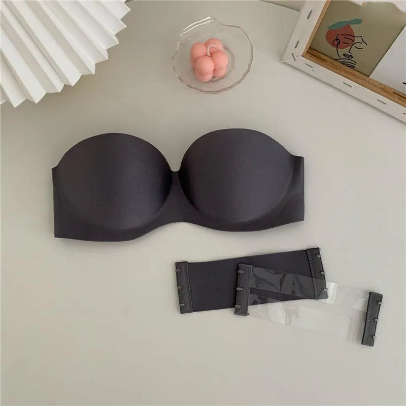 Bras 2023 Strapless Bra Push Up Women Without Straps Sexy Bralette Backless Pitted Female Invisible Underwear