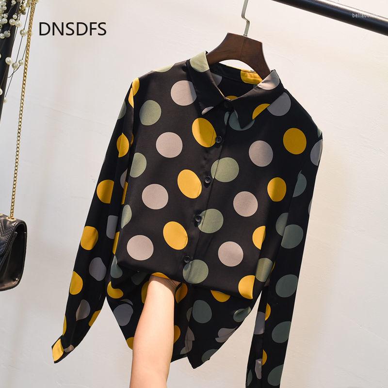 Women's Blouses Spring Autumn Shirts Simple Big Polka Dot Printed Tops Women Long Sleeve Lapel Plus Size Office Shirt Casual Korean Top, Black
Women's Blouses Spring Autumn Shirts Simple Big Polka Dot Printed Tops Women Long Sleeve Lapel Plus Size Office Shirt Casual Korean Top, Black