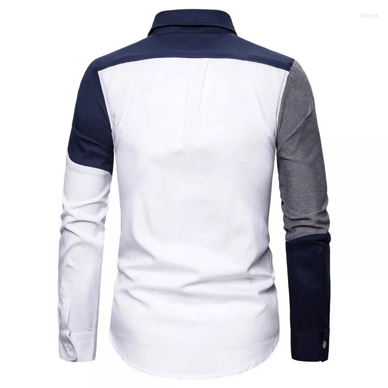 Men's Casual Shirts EU Size Fashion Long Sleeve Shirt Gradient Stripe Printed T-shirts, White
Men's Casual Shirts EU Size Fashion Long Sleeve Shirt Gradient Stripe Printed T-shirts, White